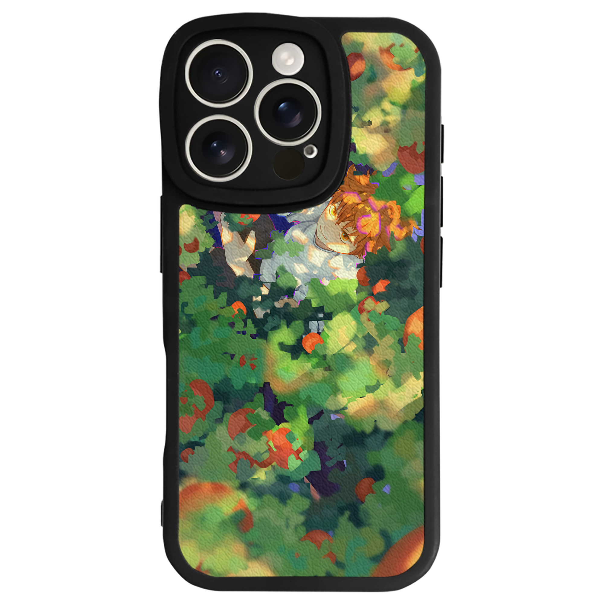 （画像用） ハイキュー!! Haikyu!! 【iPhone 16シリーズ対応】シリコンスマホケース（レザー調） 材質：シリコン